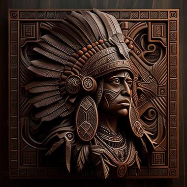 3D model aztec (STL)